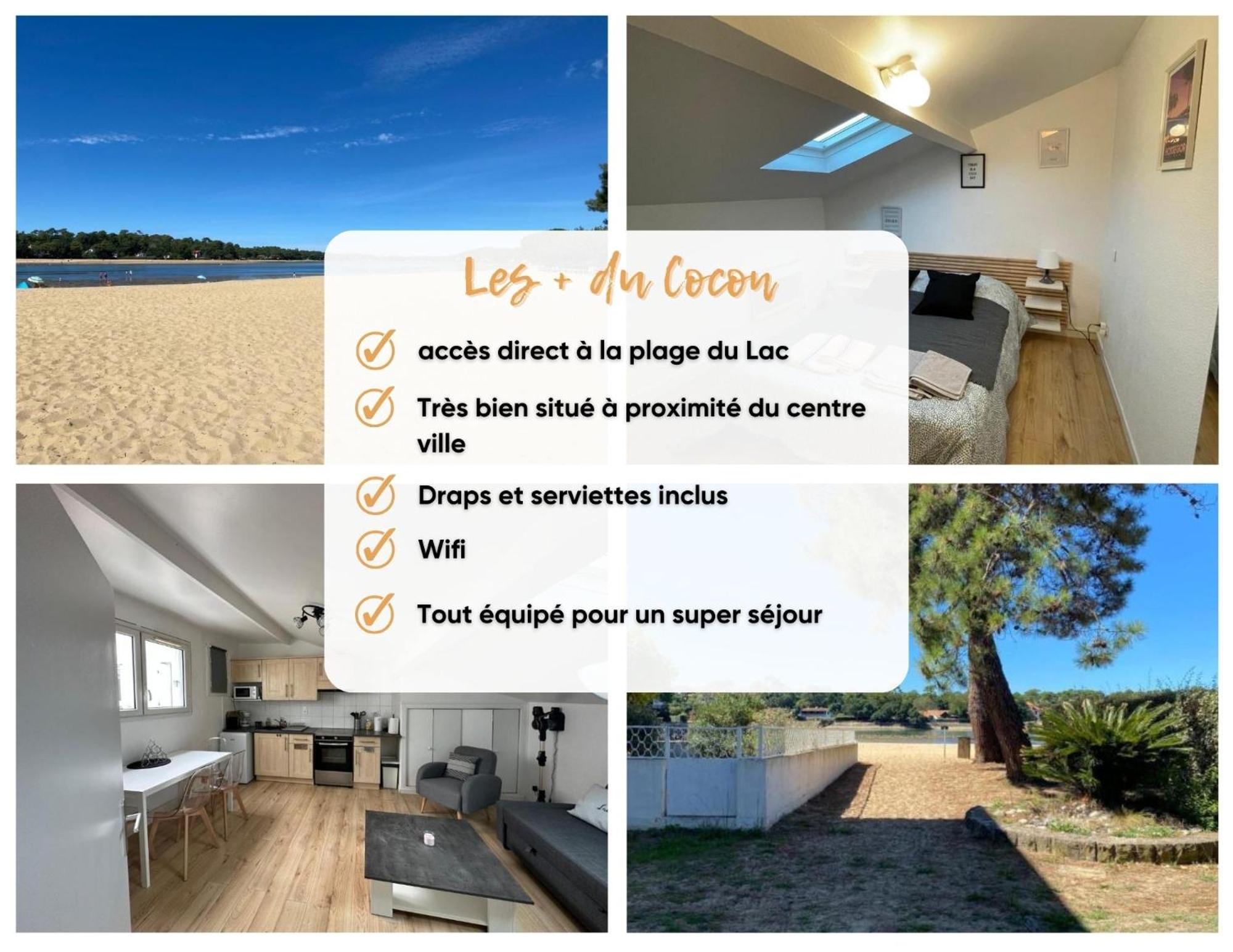 Un Cocon Climatise Au Bord Du Lac D'Hossegor Soorts-Hossegor Ngoại thất bức ảnh